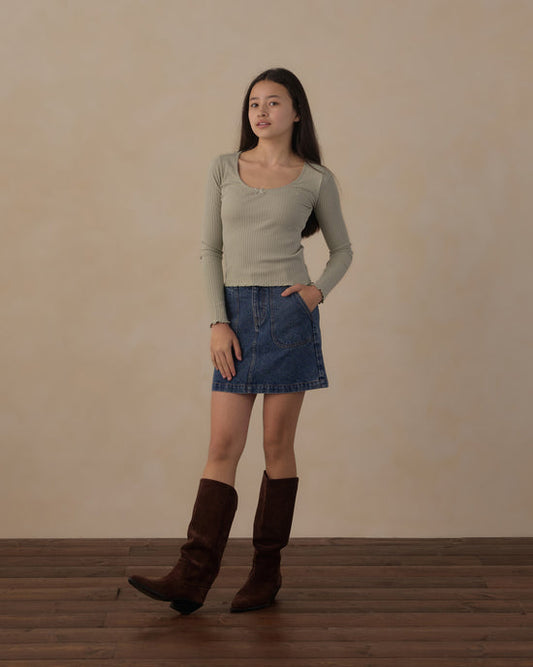 Indigo Tennessee Mini Skirt