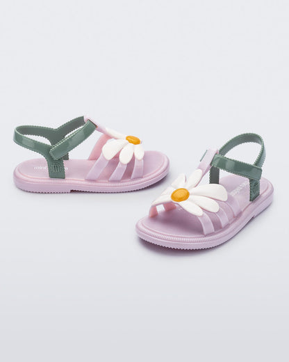 Hip Bloom Sandal - Pink/Green