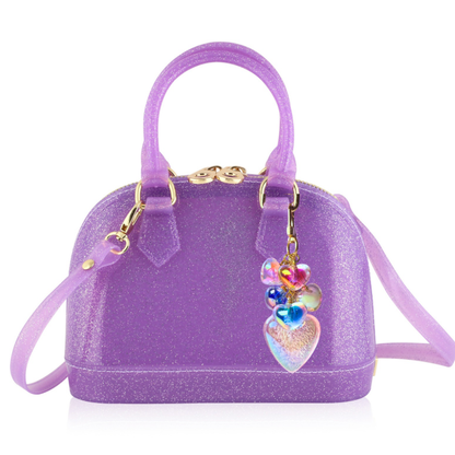 Purple Sparkle Cate Purse