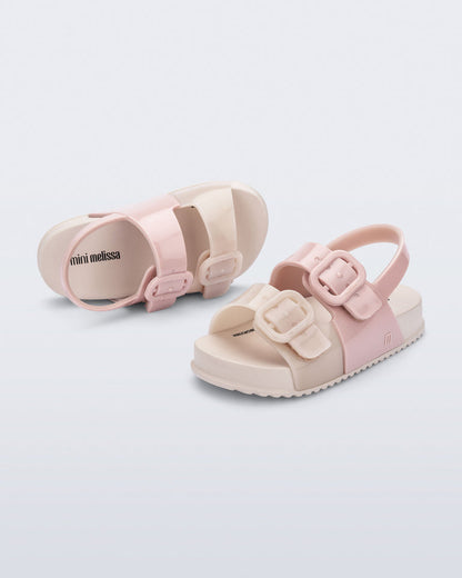Cozy Sandal - Pink/Beige