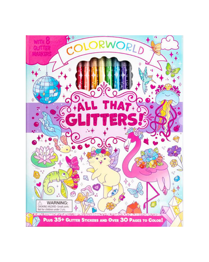 ColorWorld: All That Glitters! by Editors of Silver Dolphin Books