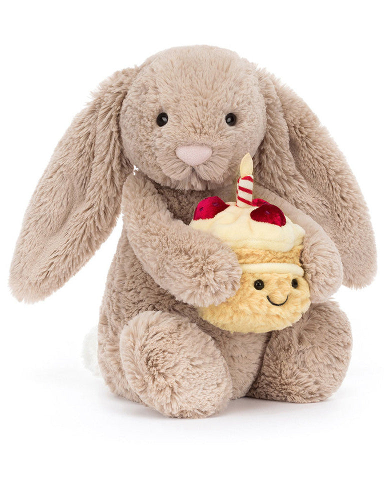Bashful Beige Bunny 'Birthday'