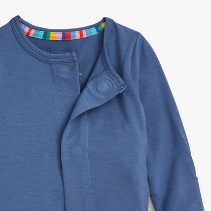 Bainbridge Blue Modal Footie