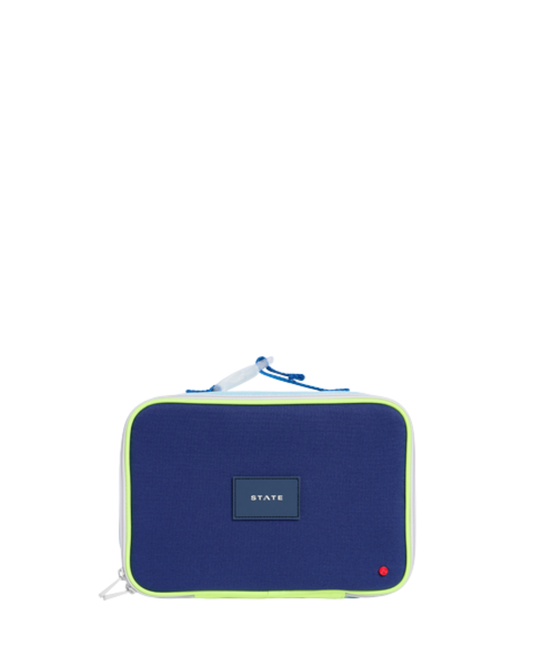 Rodger Lunch Box- Navy/Neon