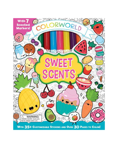 ColorWorld: Sweet Scents by Editors of Silver Dolphin Books