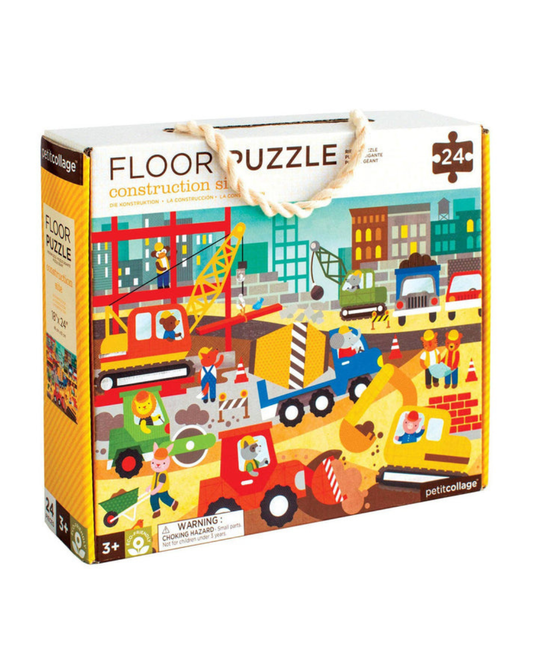 Construction Site 24-Piece Floor Puzzle