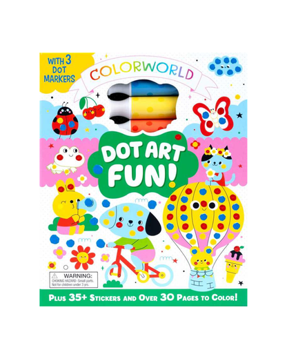 ColorWorld: Dot Art Fun! by Editors of Silver Dolphin Books