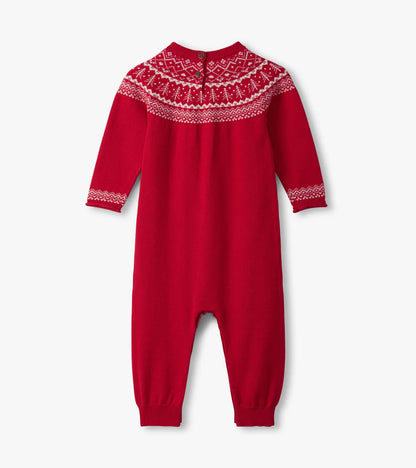 Fair Isle Sweater Romper