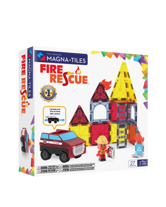 Magna-Tiles Fire Rescue 27-Piece Set