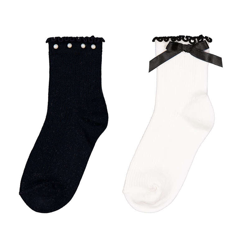 2 Sock Set- Black