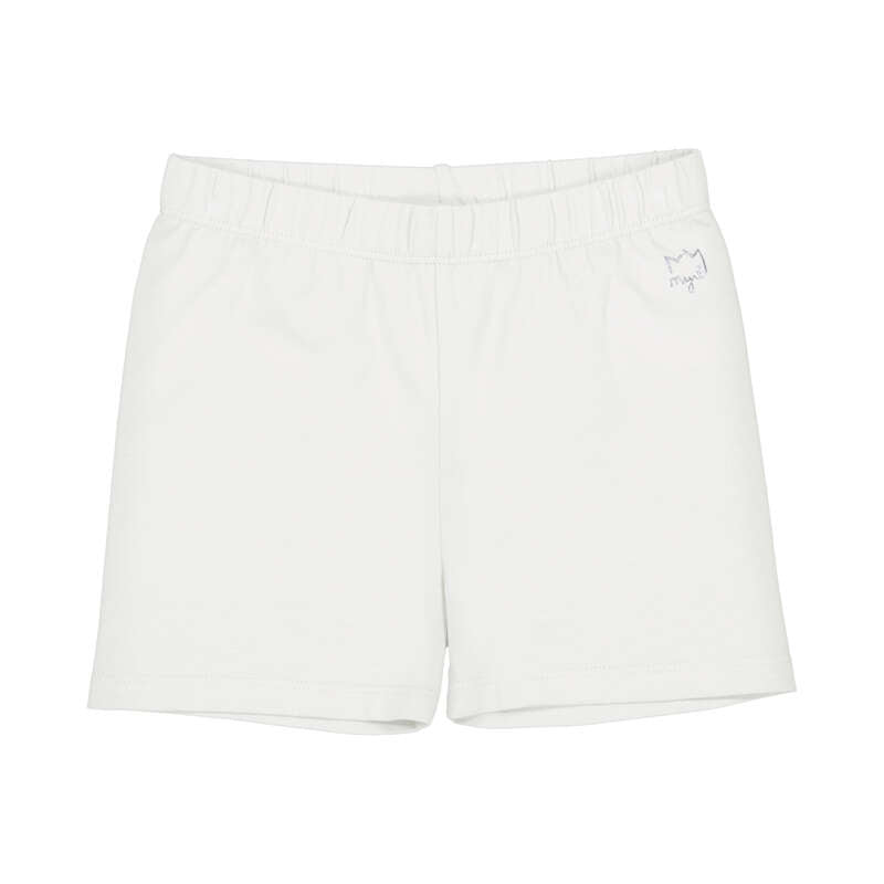 White Knit Girl Shorts
