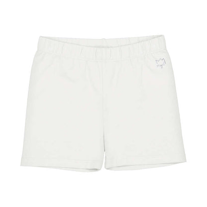 White Knit Girl Shorts