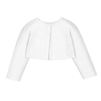 White Knit Cardigan