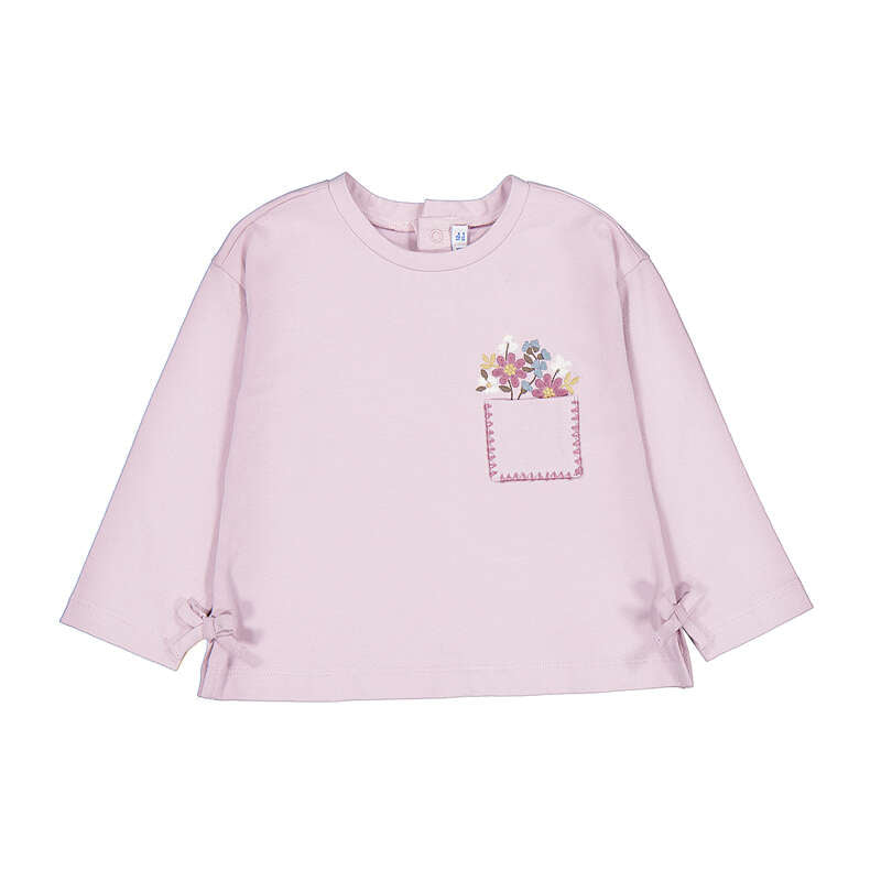 Long Sleeve T-Shirt- Mauve