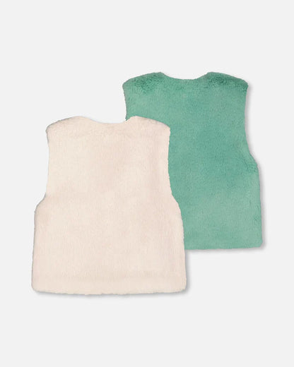 Reversible Faux Fur Vest