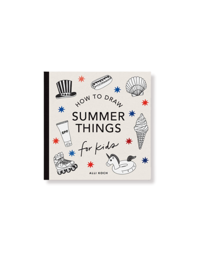 Summer Things: How to Draw Books for Kids (Summer Activity)