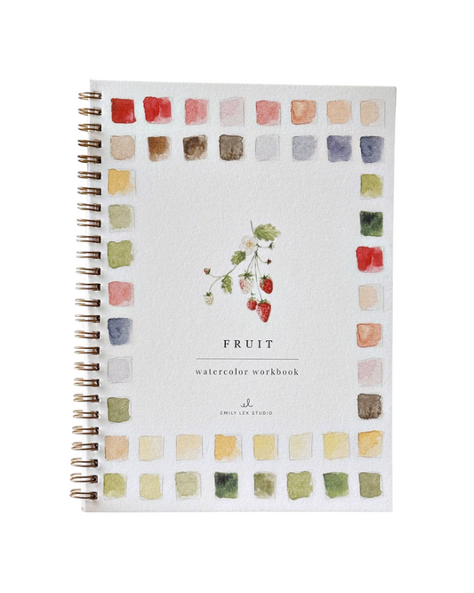 Fruit Watercolor Workbook