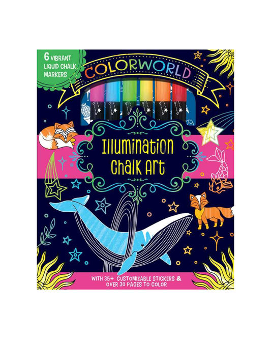 ColorWorld: Illumination Chalk Art by Editors of Silver Dolphin Books