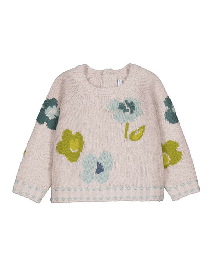 Jacquard Jumper- Seed