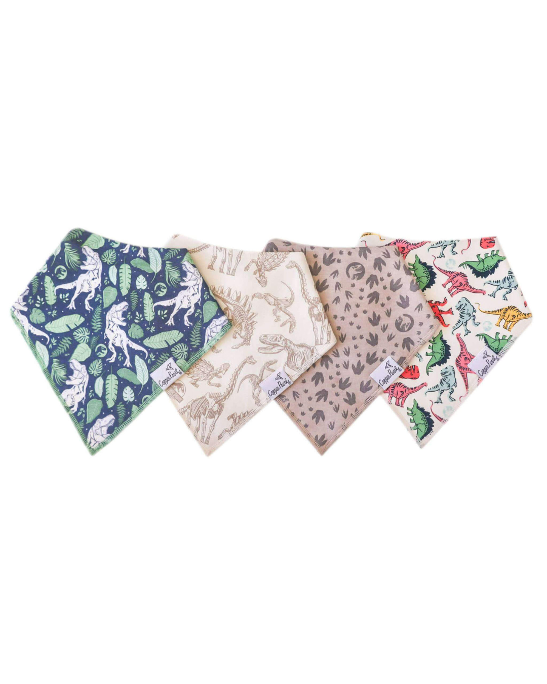 Copper Pearl Jurassic Park Bandana Bibs