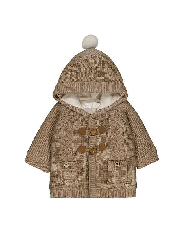 Knit Cardigan Brown