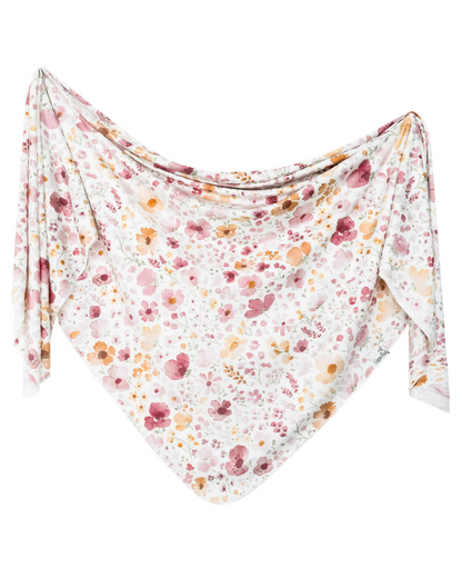 Knit Swaddle Blanket- Diana