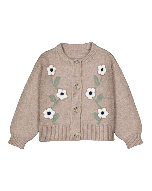 Knitting Cardigan- Waffle