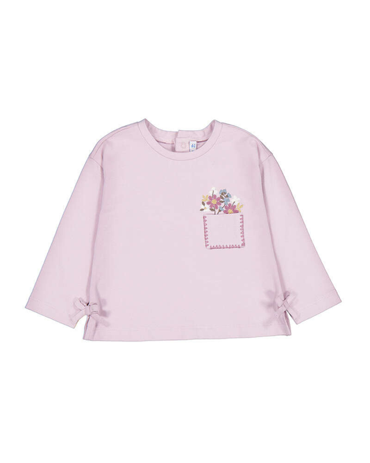 Long Sleeve T-Shirt- Mauve