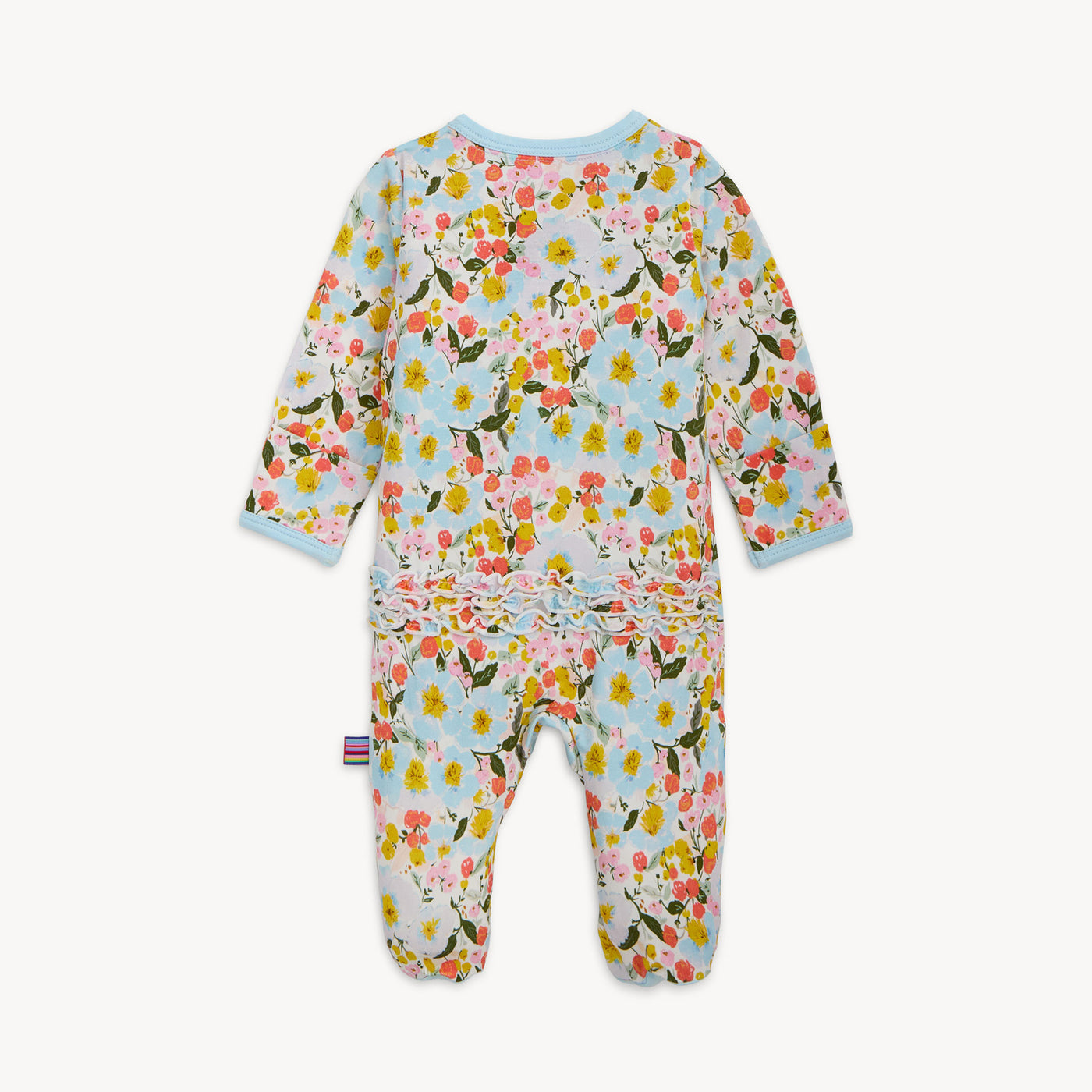 Seraphina Magnetic Footie with Ruffle