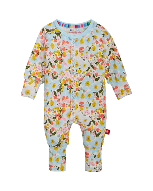 Seraphina Magnetic Coverall with Ruffle