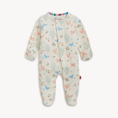 Chicken Tender Organic Cotton Magnetic Footie