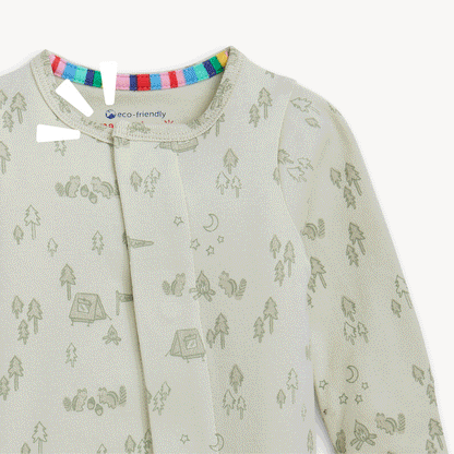 Base Camp Buddies Organic Cotton Magnetic Footie
