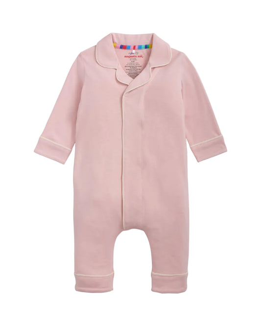 Blush Pink Right Fit Magnet Pant Romper