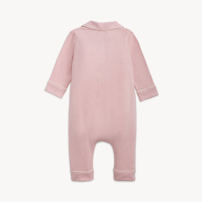 Blush Pink Right Fit Magnet Pant Romper