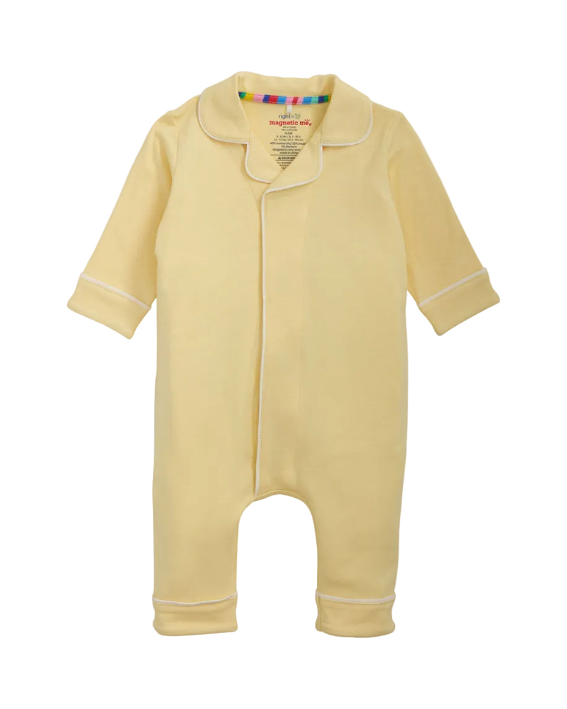 Stars Yellow Right Fit Magnetic Pant Romper