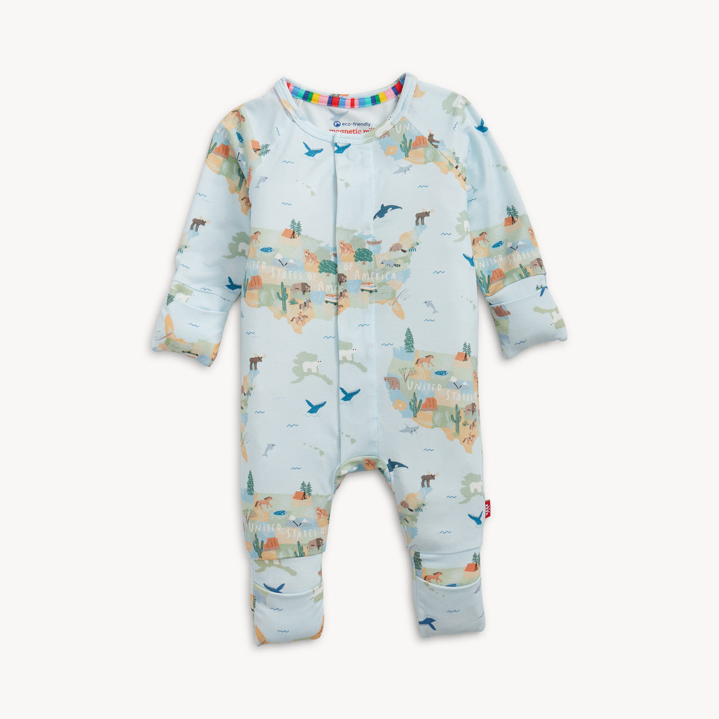America The Beautiful Magnetic Coverall
