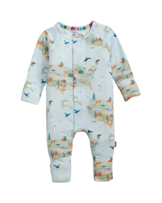 America The Beautiful Magnetic Coverall