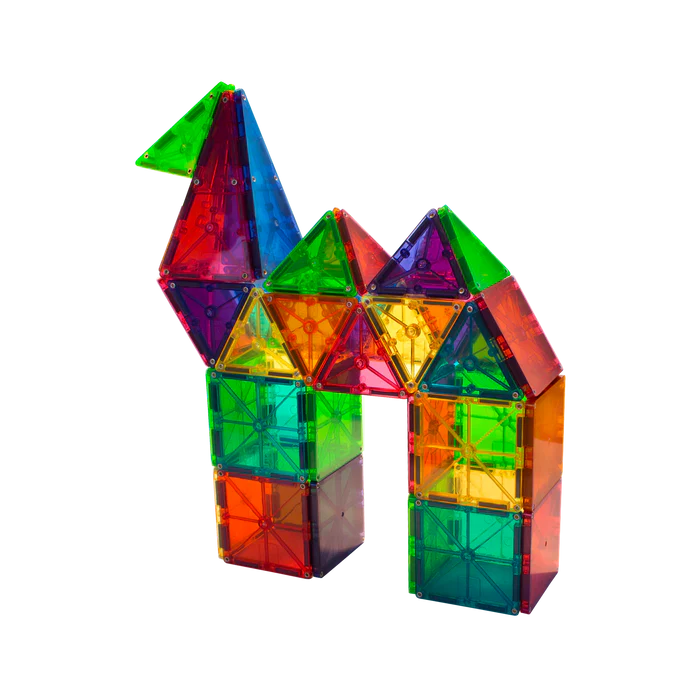 Magnatiles Clear Colors - 100 pieces