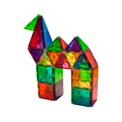Magnatiles Clear Colors - 100 pieces