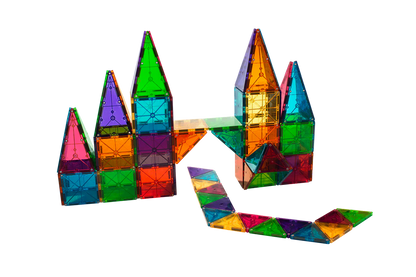 Magnatiles Clear Colors - 100 pieces