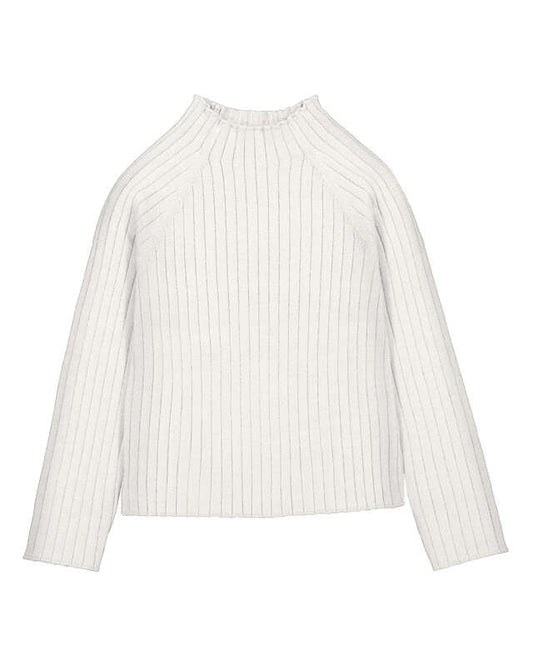 Knit Mockneck- Soy