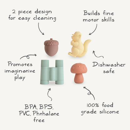 Nature Bath Toy Set