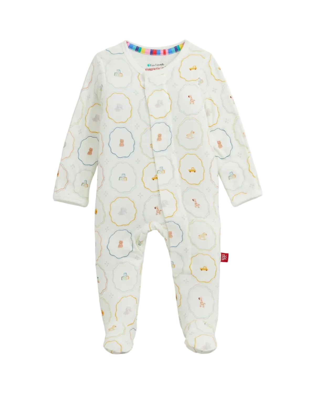 Nursery Magic Cream Modal Footie