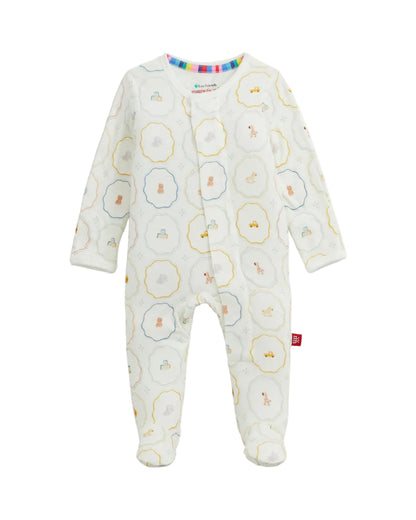 Nursery Magic Cream Modal Footie