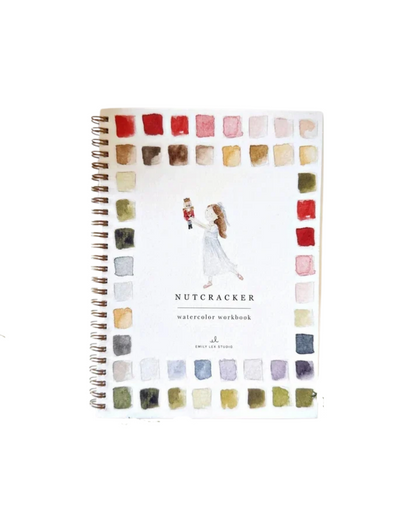 Nutcracker watercolor workbook