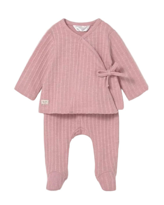 Pants and Bow T-Shirt Set