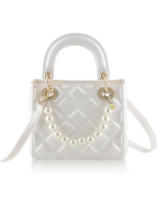 Pearl Quilted Jelly White