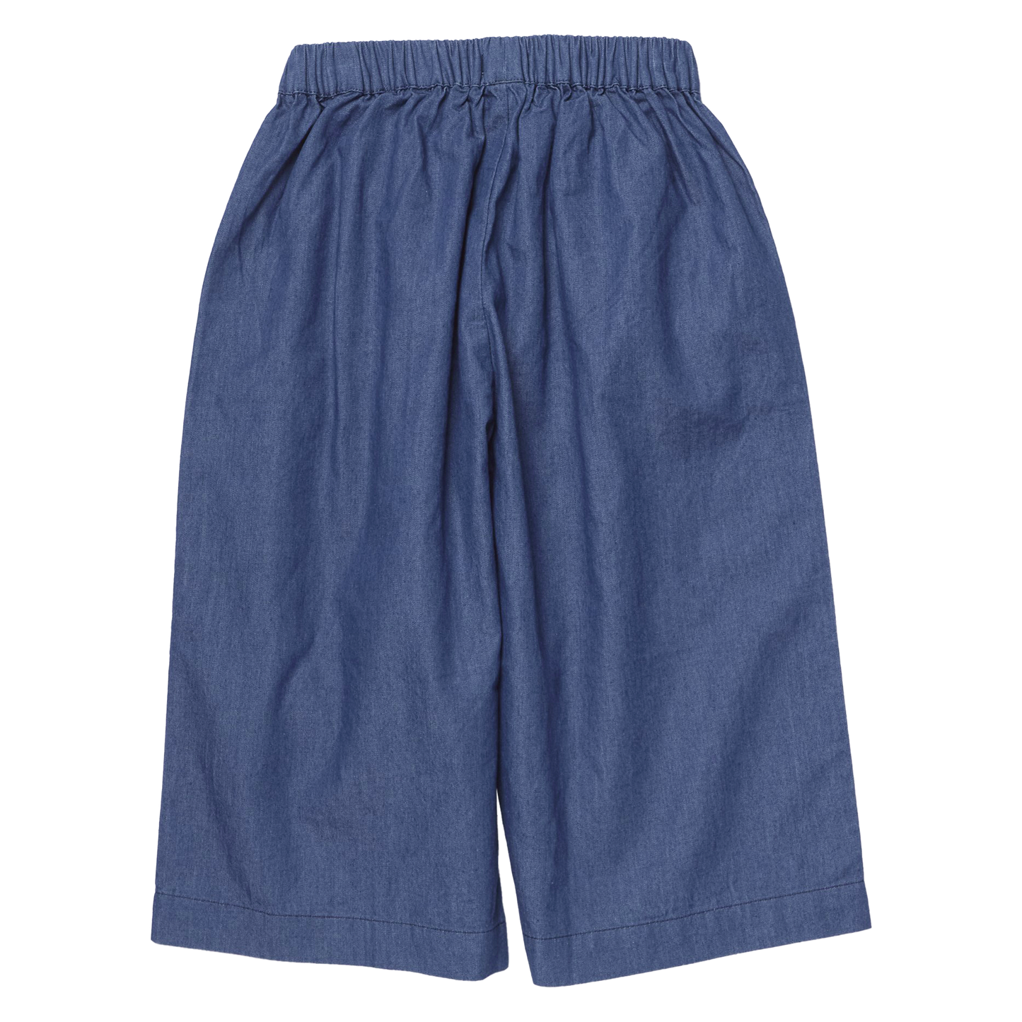 Bailey Ruffle Pants- Chambray