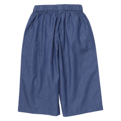 Bailey Ruffle Pants- Chambray