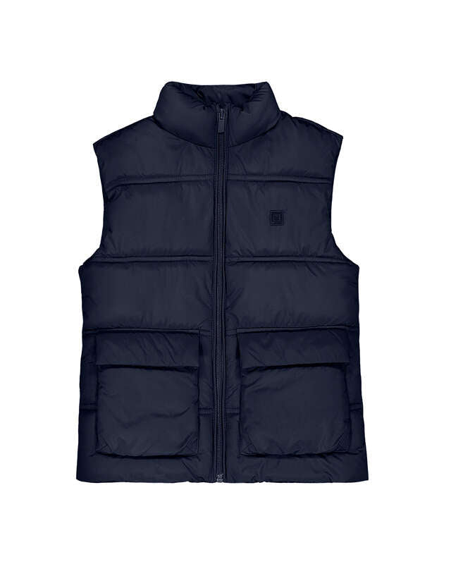 Puffer Vest- Blue